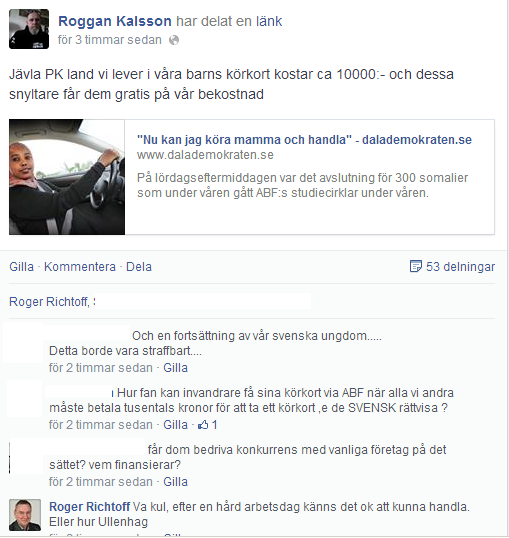Roggan Kalsson facebook