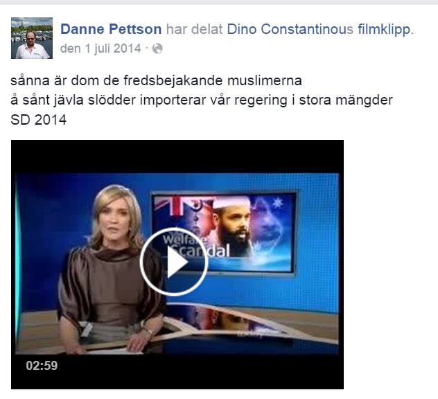 Danne Pettson facebook