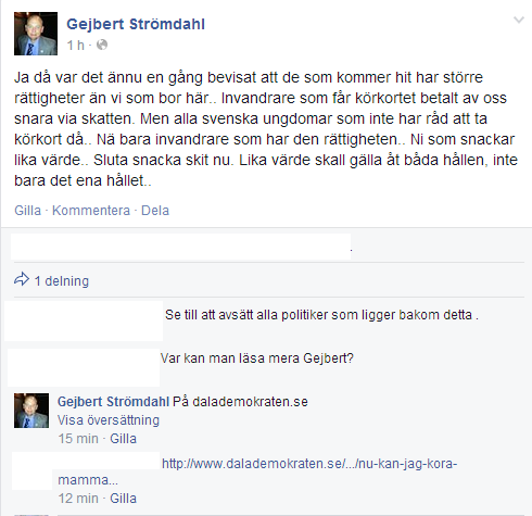 Gejbert strömdahl facebook