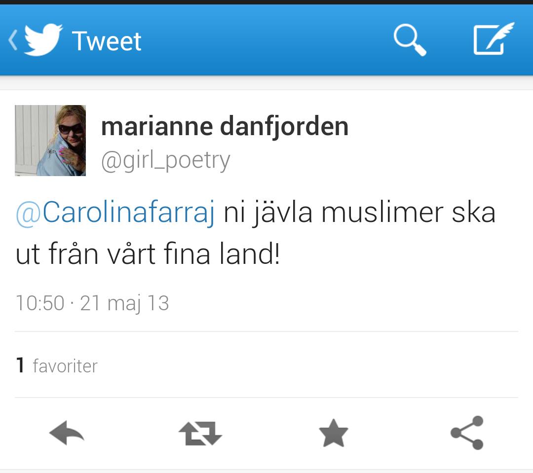 Marianne Danfjorden twitter